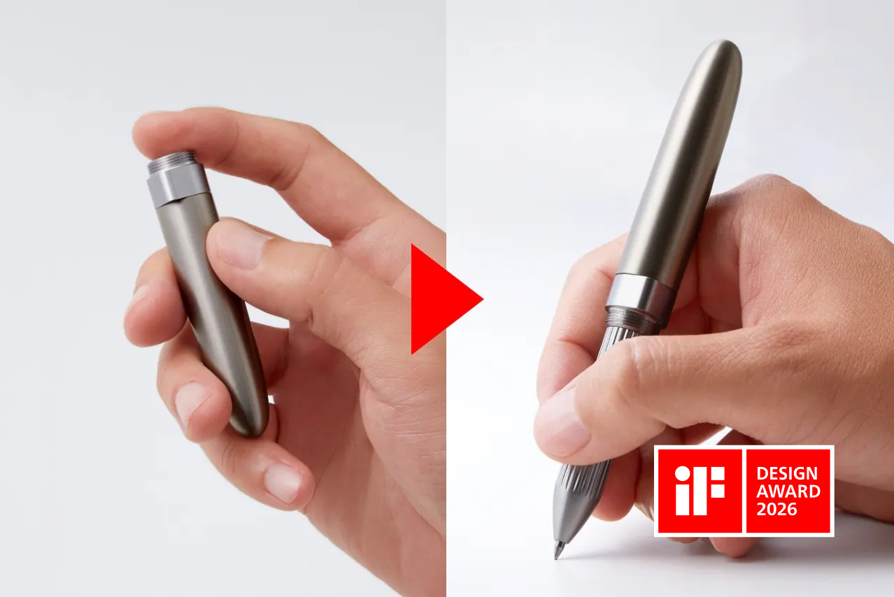 iF Design Award 2026 Winner: DeFF Extra Short Pen Jacket