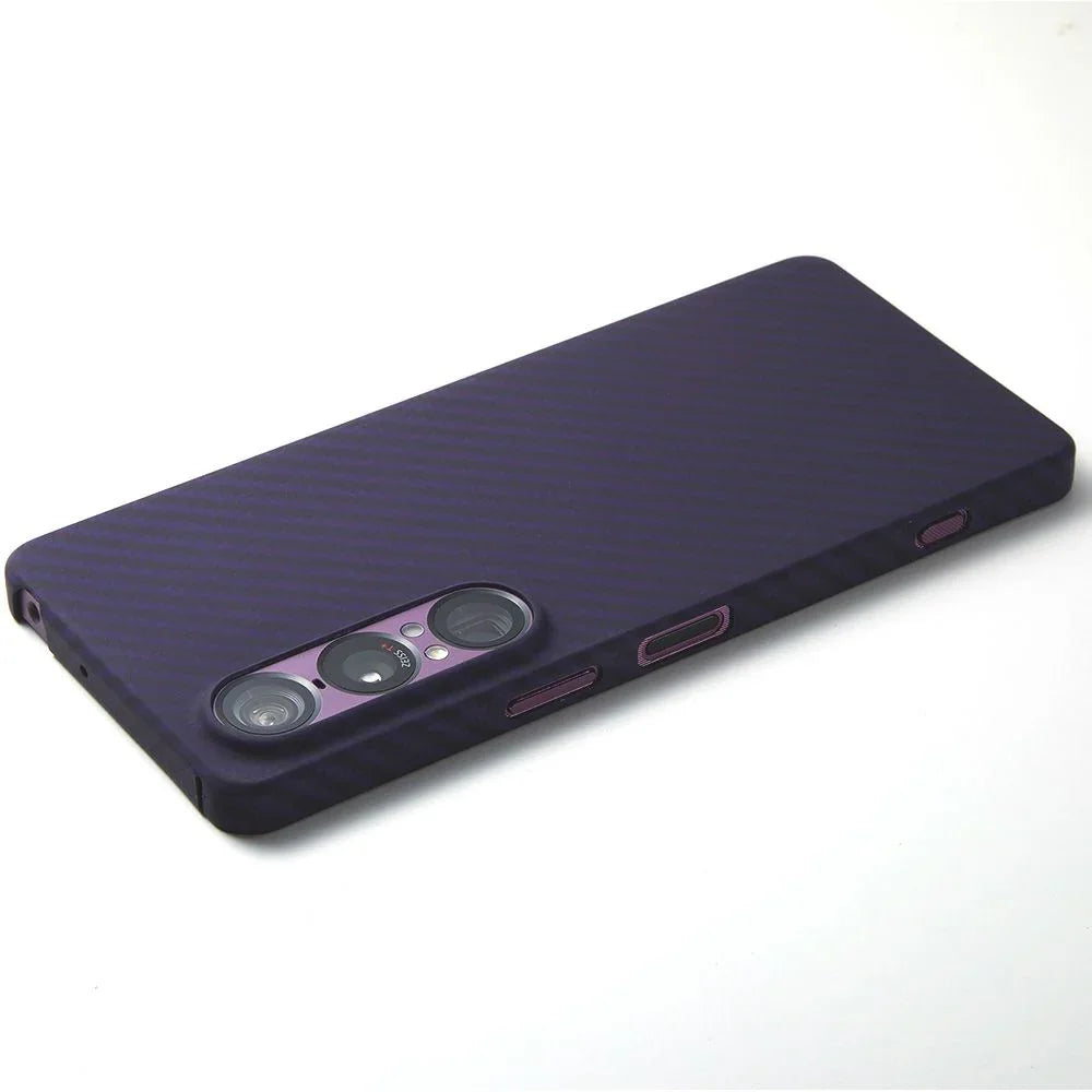 DURO® 克維拉纖維輕薄保護殼 (日本限定紫) Xperia 1 VII