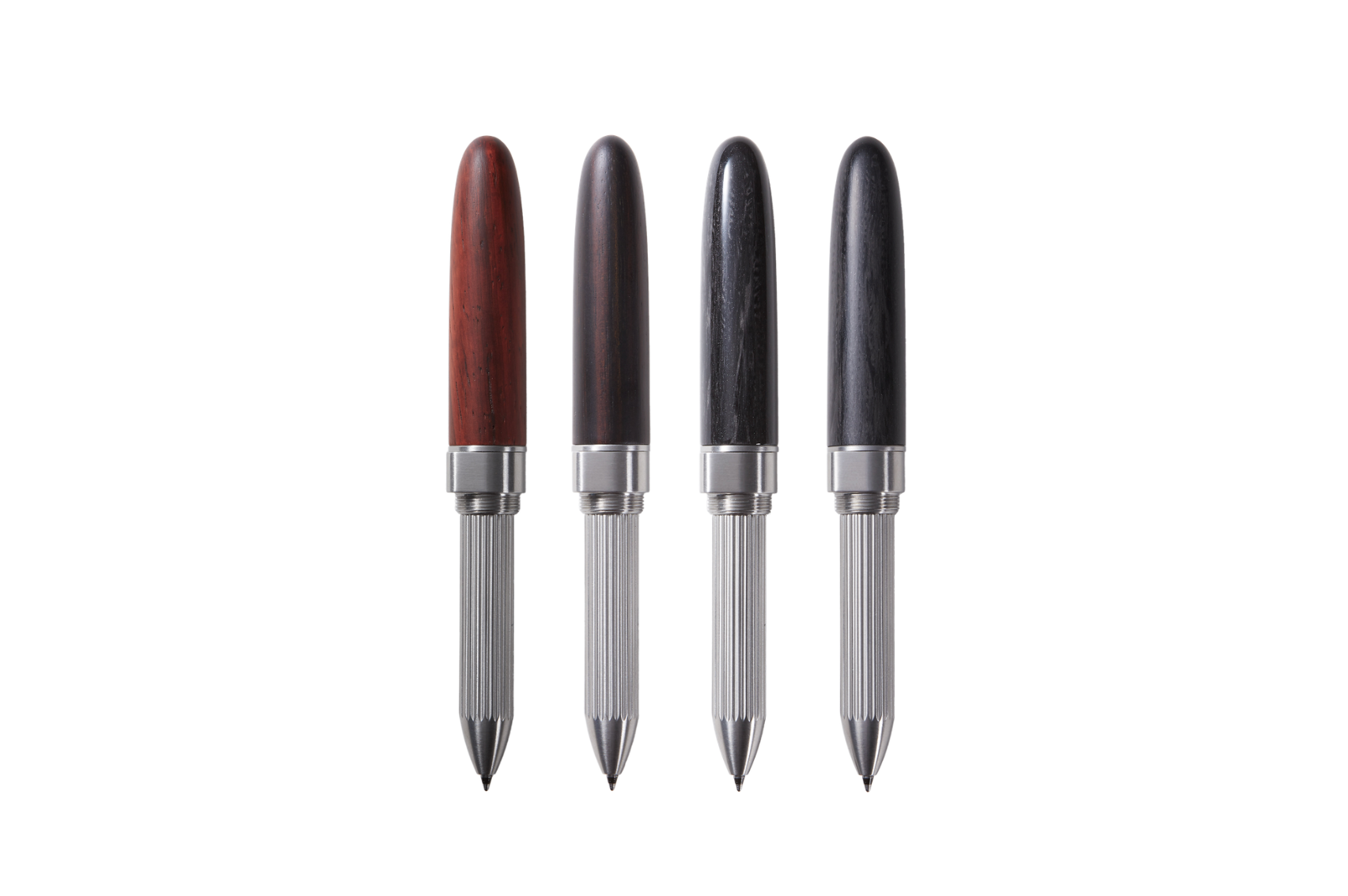 DeFF 5th Gen Refill Pen Jacket (Extra Short Design Collection|Natural Wood/Carbon)