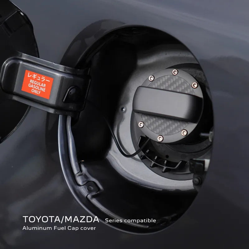Aluminum Fuel Cap Cover for TOYOTA/ LEXUS/ MAZDA/ SUBARU/ DAIHATSU