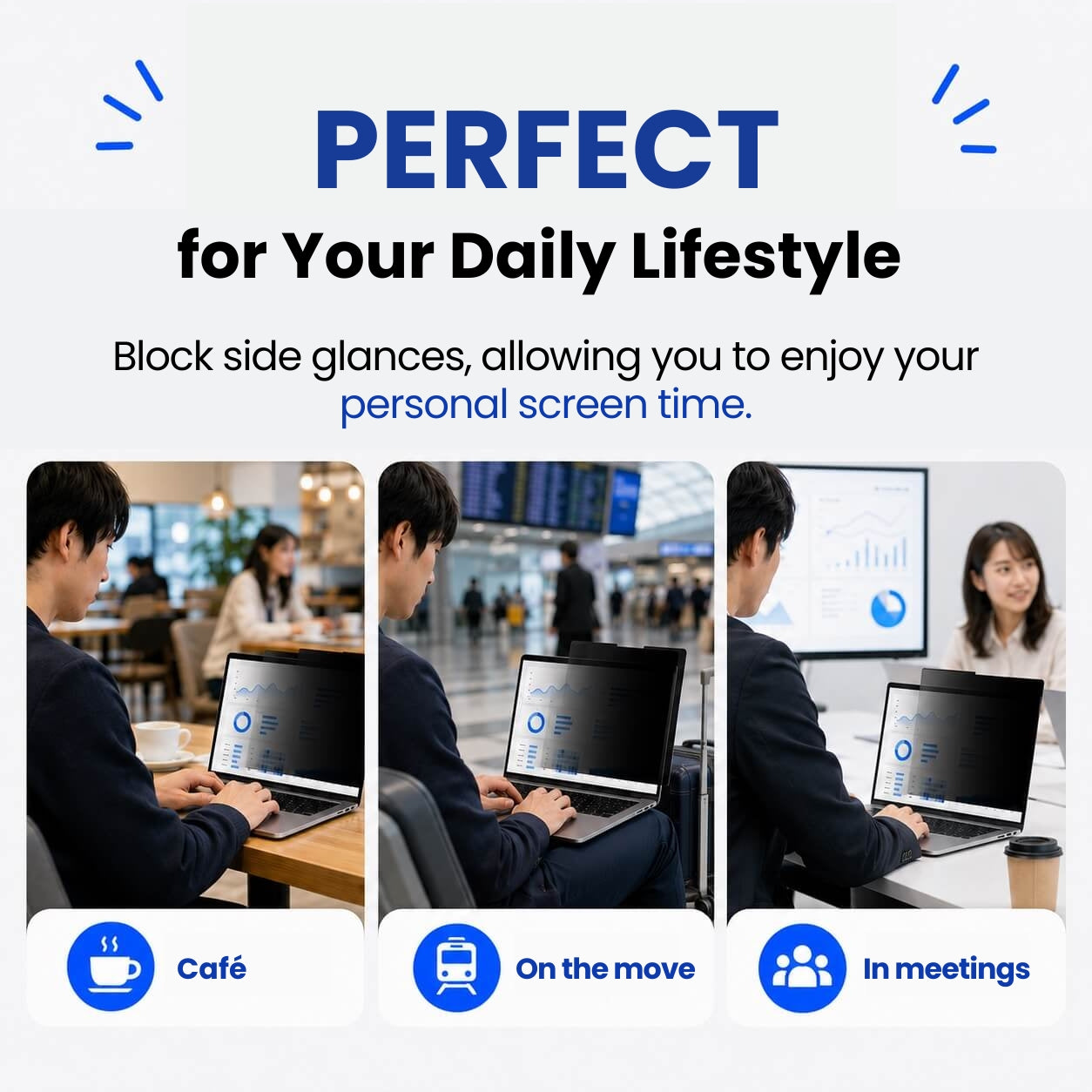 Nano-Suction Privacy Screen Film for Macbook