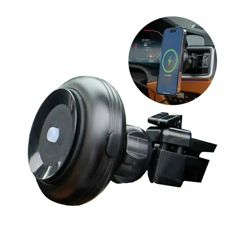 Airput® 真空吸附無線充電車用手機架
