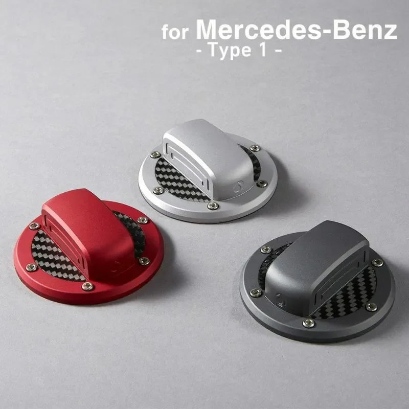 Aluminum Fuel Cap Cover for Mercedes-Benz (Type 1)