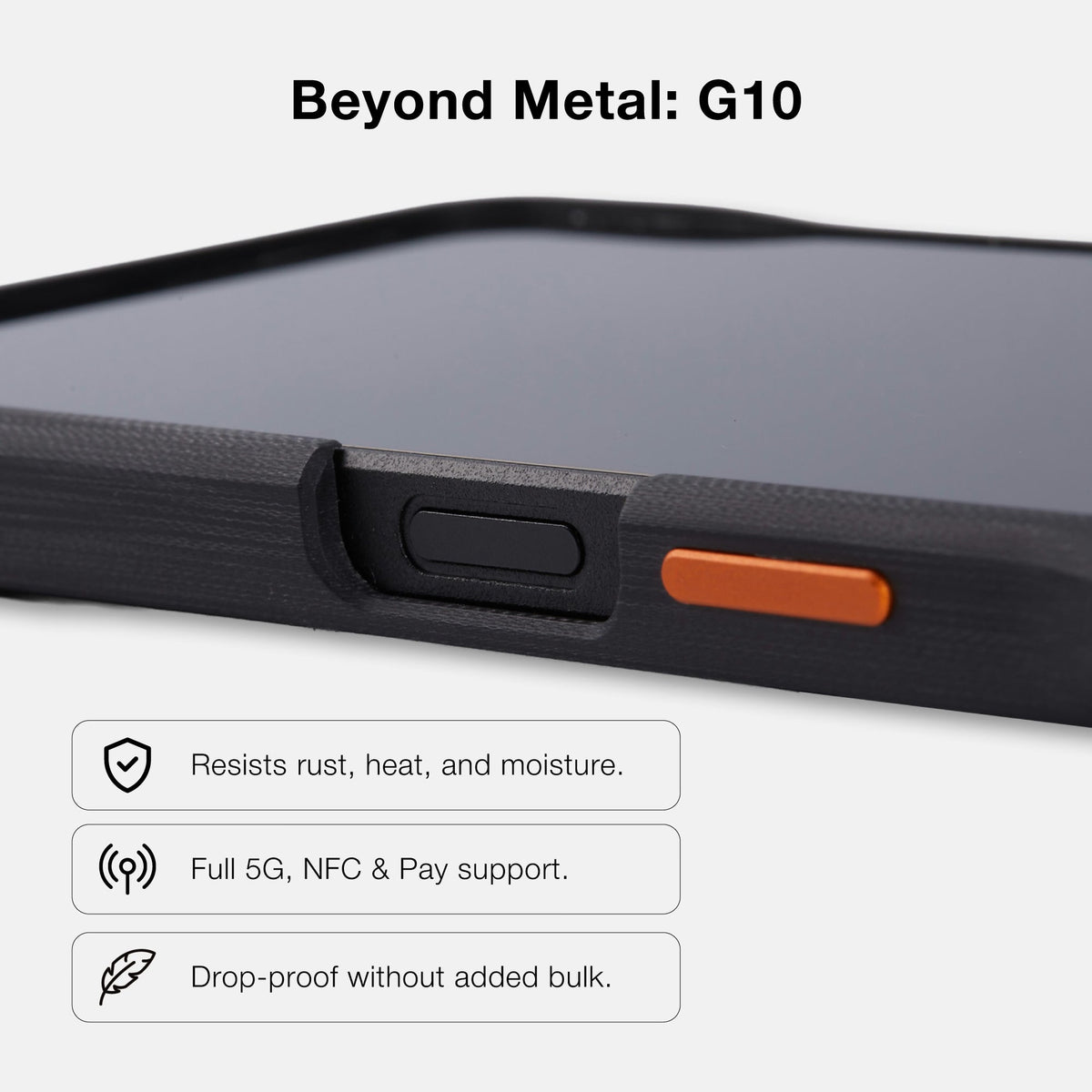 Three materials: G10, A6061 aluminium, Kevlar 1500D