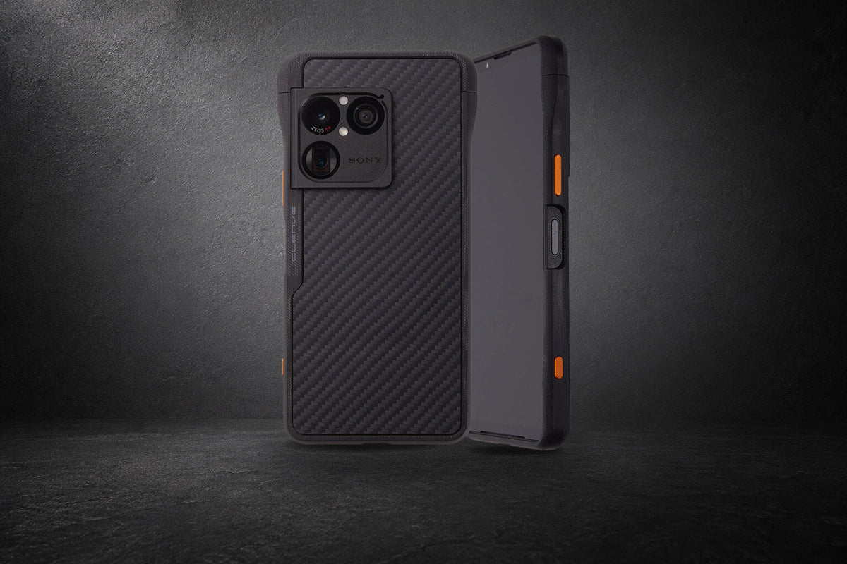 CLEAVE G10 Bumper CHRONO fitted on a Sony Xperia 1 VIII
