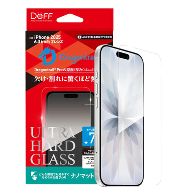 ULTRA HARD GLASS (Nano matte) iPhone 17