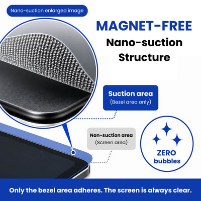 Nano-Saug-Sichtschutzfolie für Macbook