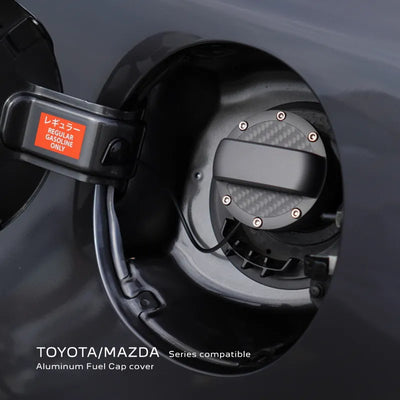 Aluminum Fuel Cap Cover for TOYOTA/ LEXUS/ MAZDA/ SUBARU/ DAIHATSU