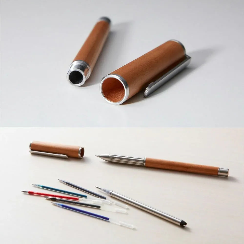 DeFF 2nd Gen Refill Pen Jacket (Natural Wood Design Collection)