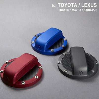 Aluminum Fuel Cap Cover for TOYOTA/ LEXUS/ MAZDA/ SUBARU/ DAIHATSU