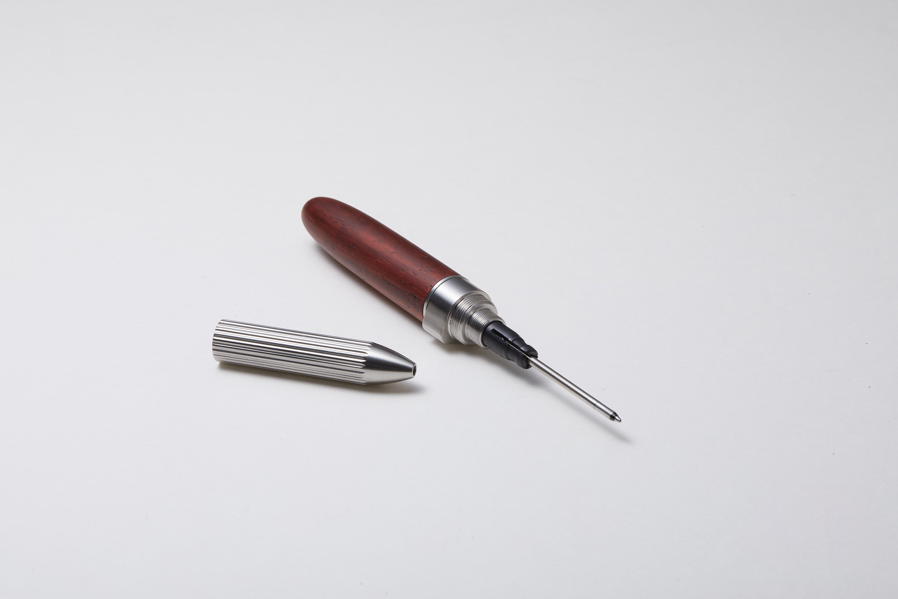 DeFF 5th Gen Refill Pen Jacket (Extra Short Design Collection｜Natural Wood/Carbon)
