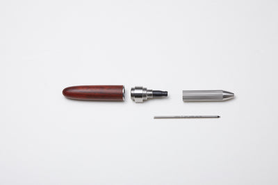 DeFF 5th Gen Refill Pen Jacket (Extra Short Design Collection｜Natural Wood/Carbon)