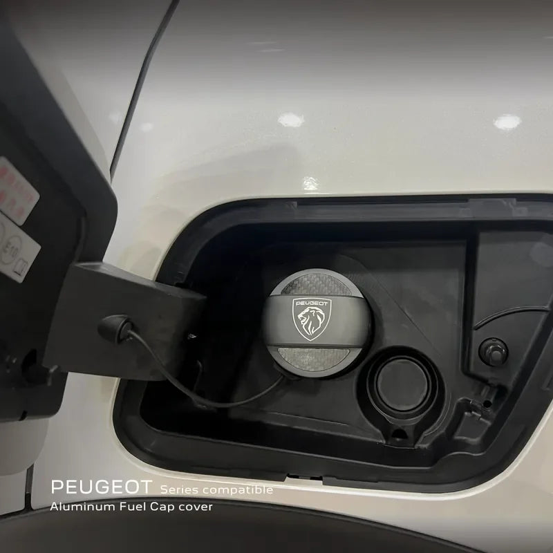 Aluminum Fuel Cap Cover for Peugeot/ Citroen