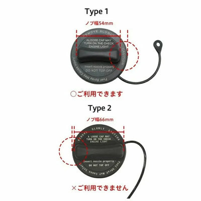 Aluminum Fuel Cap Cover for Mercedes-Benz (Type 1)