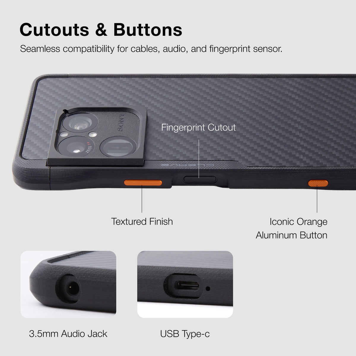 Funda bumper CLEAVE® G10 CHRONO Xperia 1 VIII