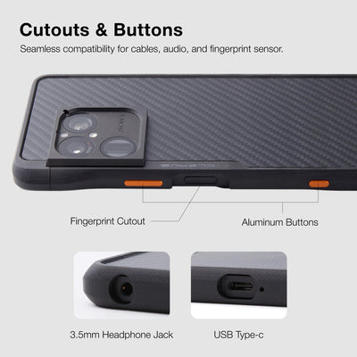 Aluminium buttons and precise openings
