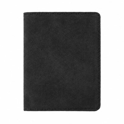 Alcantara Vehicle License & Card Holder - Matte Black