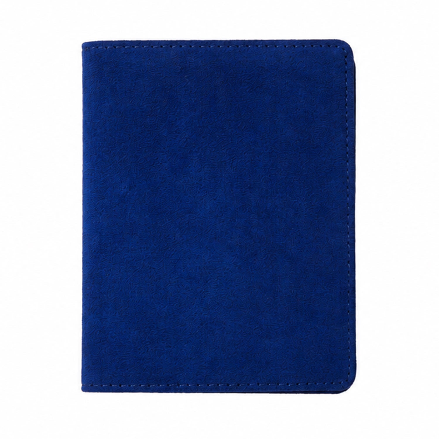 Alcantara Vehicle License & Card Holder - Navy Blue