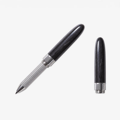 DeFF 5th Gen Refill Pen Jacket (Extra Short Design Collection｜Natural Wood/Carbon)