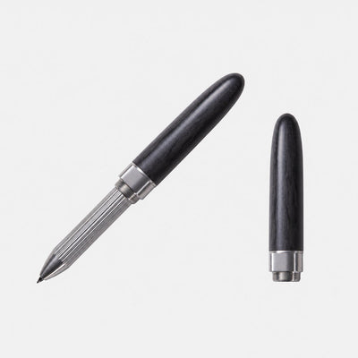 DeFF 5th Gen Refill Pen Jacket (Extra Short Design Collection｜Natural Wood/Carbon)
