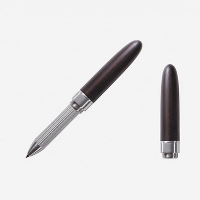 DeFF 5th Gen Refill Pen Jacket (Extra Short Design Collection｜Natural Wood/Carbon)