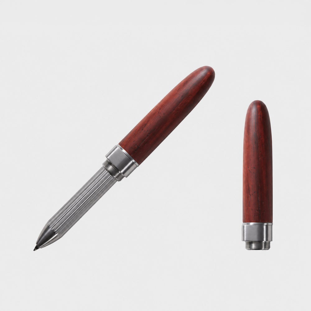 DeFF 5th Gen Refill Pen Jacket (Extra Short Design Collection｜Natural Wood/Carbon)